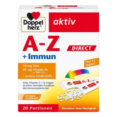 DOPPELHERZ A-Z+Immun DIRECT Pellets, 20 pcs