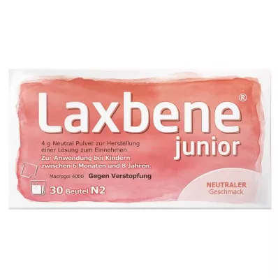 LAXBENE junior 4 g Neutral PLE Kdr.6 Mon.-8 years, 30X4 g LAXBENE junior 4 g Neutral PLE Kdr.6 Mon.-8 years, 30X4 g