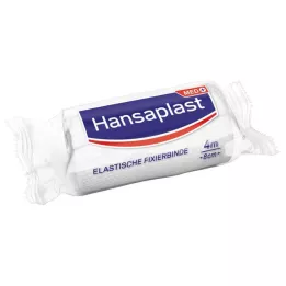 HANSAPLAST elastic fixation band, creped 8 cm x 4 m, 1 pc