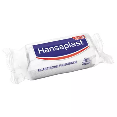 HANSAPLAST elastic fixation band, creped 8 cm x 4 m, 1 pc HANSAPLAST elastic fixation band, creped 8 cm x 4 m, 1 pc