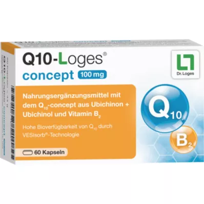 Q10-LOGES concept 100 mg capsules, 60 pcs