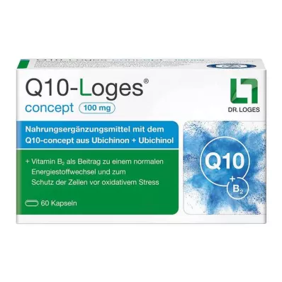 Q10-Loges concept 100 mg capsules, 60 pcs Q10-Loges concept 100 mg capsules, 60 pcs