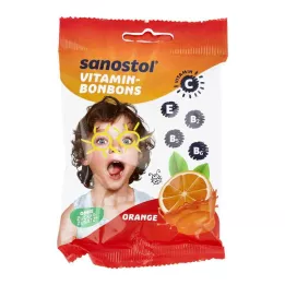 SANOSTOL Vitamin sweets orange, 75 g