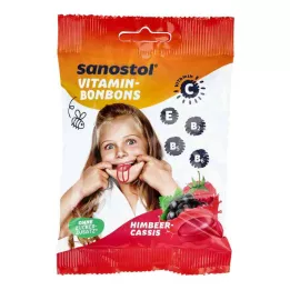 SANOSTOL Vitamin sweets raspberry-cassis, 75 g