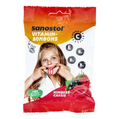 SANOSTOL Vitamin sweets raspberry-cassis, 75 g