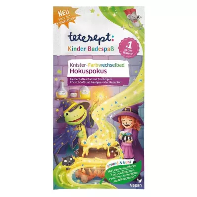 Tetesept childrens bathing fun color changing bath hocus pocus, 45 g