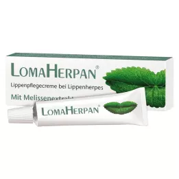 LOMAHERPAN Lip care cream with lemon balm extract, 5 ml