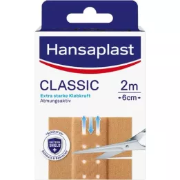 HANSAPLAST Classic plaster 6 cmx2 m, 1 pc