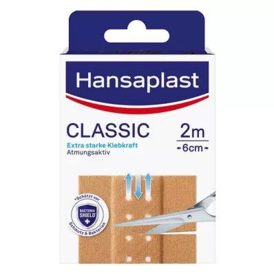 HANSAPLAST Classic plaster 6 cmx2 m, 1 pc
