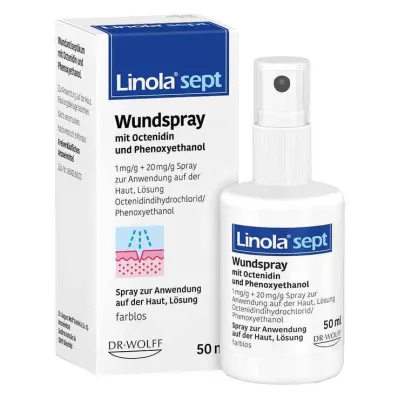 LINOLA sept wound spray, 50 ml LINOLA sept wound spray, 50 ml