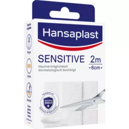 HANSAPLAST Sensitive plaster hypoallergenic 6 cmx2 m, 1 pc