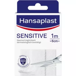 HANSAPLAST Sensitive plaster hypoallergenic 6 cmx1 m, 1 pc