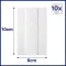 HANSAPLAST Sensitive plaster hypoallergenic 6 cmx1 m, 1 pc