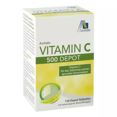 VITAMIN C 500 mg Depot Tablets, 120 pcs