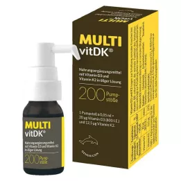 MULTIVITDK Vitamin D3+K2 solution, 10 ml