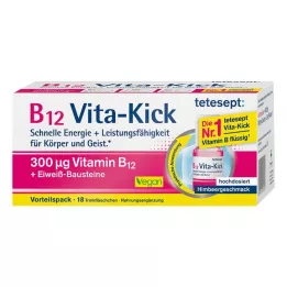 TETESEPT B12 Vita-Kick 300 µg Trinkamp.Vorteilspa., 18 pcs