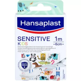 HANSAPLAST Sensitive childrens plaster 6 cmx1 m, 1 pc