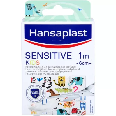 HANSAPLAST Sensitive childrens plaster 6 cmx1 m, 1 pc