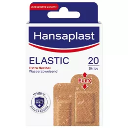 HANSAPLAST Elastic plaster strips, 20 pcs