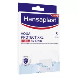 HANSAPLAST Aqua Protect wound dressing sterile 8x10 cm, 5 pcs