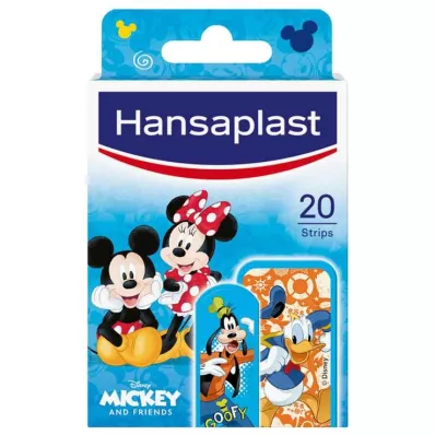 HANSAPLAST Childrens plaster strips Mickey &amp; Friends, 20 pcs