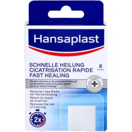 HANSAPLAST Fast Healing Plaster Strips, 8 pcs