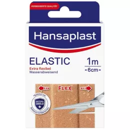 HANSAPLAST Elastic plaster 6 cmx1 m, 1 pc