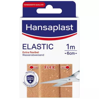 HANSAPLAST Elastic plaster 6 cmx1 m, 1 pc HANSAPLAST Elastic plaster 6 cmx1 m, 1 pc