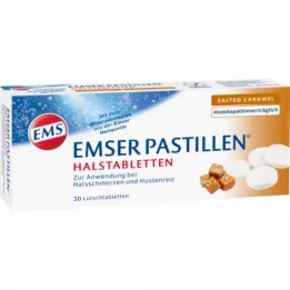 EMSER Pastilles Throat Tablets salted Caramel, 30 pcs