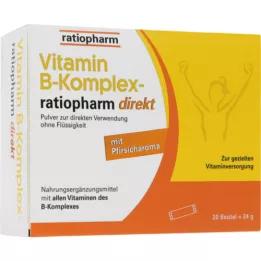 VITAMIN B-KOMPLEX-ratiopharm direct powder, 20 pcs