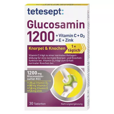 Tetesept Glucosamine 1200 film-coated tablets, 30 pcs