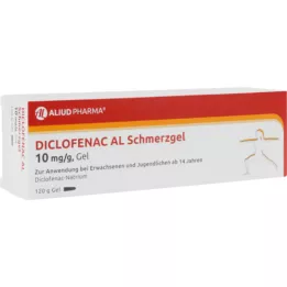 DICLOFENAC AL Pain gel 10 mg/g, 120 g