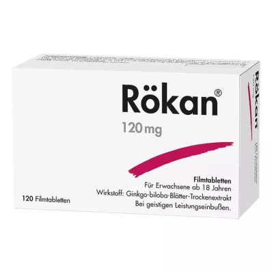 RÖKAN 120 mg film-coated tablets, 120 pcs RÖKAN 120 mg film-coated tablets, 120 pcs