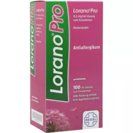 LORANOPRO 0.5 mg/ml Oral solution, 100 ml