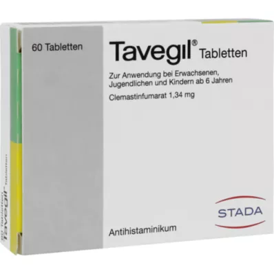 TAVEGIL Tablets, 60 pc