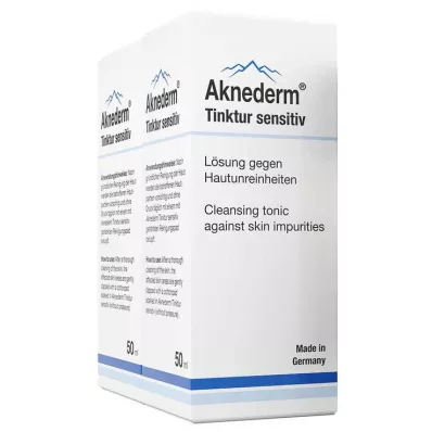 AKNEDERM Tincture sensitive, 2X50 ml AKNEDERM Tincture sensitive, 2X50 ml