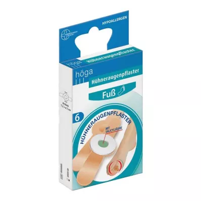 HÜHNERAUGENPFLASTER 2x7.5 cm Höga, 6 pcs