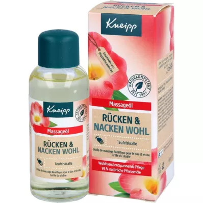 KNEIPP Massage Oil Back &amp; Neck Well, 100 ml