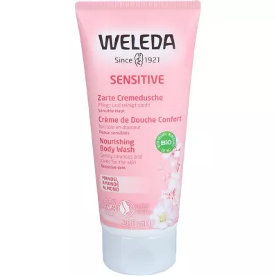 WELEDA Almond Sensitive Delicate Cream Shower, 200 ml