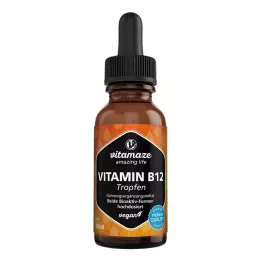 VITAMIN B12 100 µg high-dose vegan drops, 50 ml