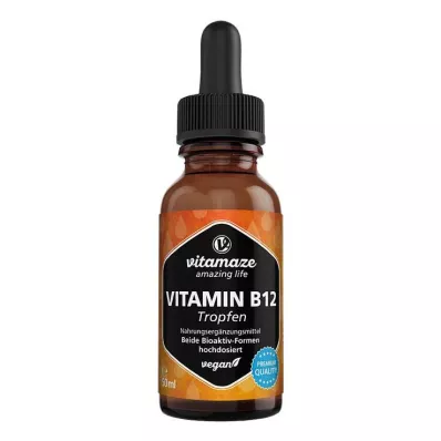 VITAMIN B12 100 µg high-dose vegan drops, 50 ml