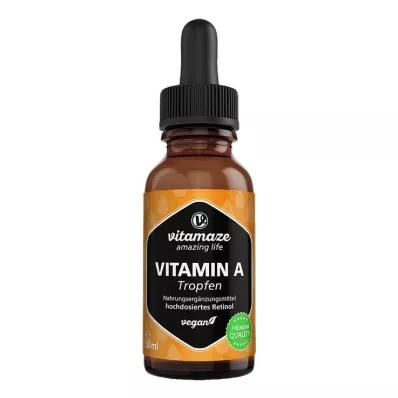 VITAMIN A 500 µg high-dose vegan drops, 50 ml VITAMIN A 500 µg high-dose vegan drops, 50 ml