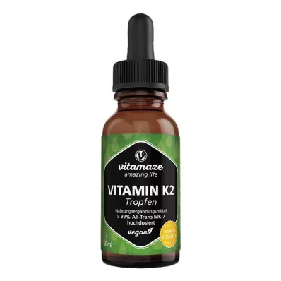 VITAMIN K2 MK7 drops highly dosed vegan, 50 ml