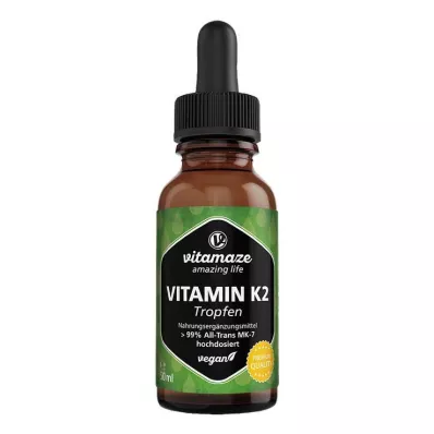 Vitamin K2 MK7 drops high-dose vegan, 50 ml