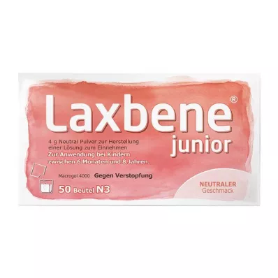 LAXBENE junior 4 g Neutral PLE Kdr.6 Mon.-8 years, 50X4 g LAXBENE junior 4 g Neutral PLE Kdr.6 Mon.-8 years, 50X4 g
