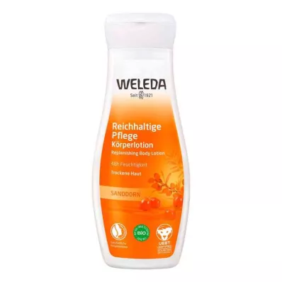 WELEDA Sea Buckthorn Rich Care Body Lotion, 200 ml WELEDA Sea Buckthorn Rich Care Body Lotion, 200 ml