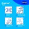 COSMOS aqua plaster strips 3 sizes, 20 pcs
