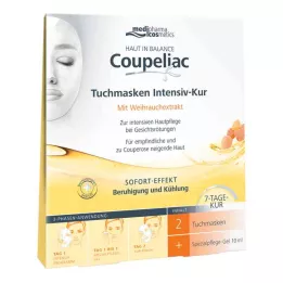 HAUT IN BALANCE Coupeliac Cloth Masks Intensive Treatment, 1 pc