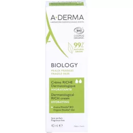 A-DERMA Biology Cream rich dermatological, 40 ml