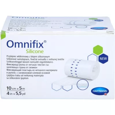 OMNIFIX silicone fixation fleece 10 cm x 5 m, 1 pc